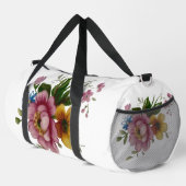磁器の花 ダッフルバッグ (右コーナー)