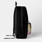 磁器の花 プリントバックパック (左)
