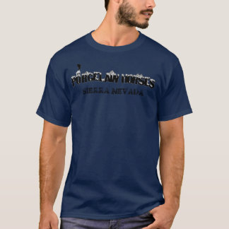 磁器の馬のシエラネバダ山脈のワイシャツ Tシャツ