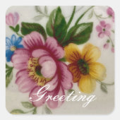 磁器インスパイアフローラ スクエアシール (正面)