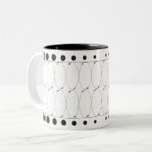 磁器コーヒーマグ ツートーンマグカップ (正面左)