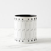 磁器コーヒーマグ ツートーンマグカップ (中央)