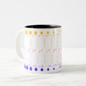 磁器コーヒーマグ ツートーンマグカップ (正面左)