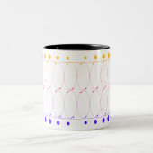 磁器コーヒーマグ ツートーンマグカップ (中央)