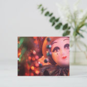 磁器ピエロカスタムはがき ポストカード (スタンド正面)