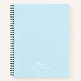 磁器ブルー ノートブック