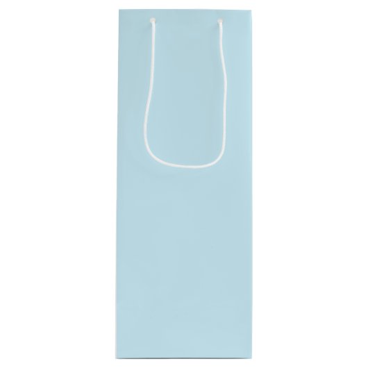 磁器ブルー ワインギフトバッグ (正面)