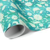 磁器中国のフローラ水彩 ラッピングペーパー (ロールコーナー)