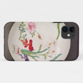 磁器皿、familleのばら色の装飾、Yung陳 Case-Mate iPhoneケース (裏面(横))