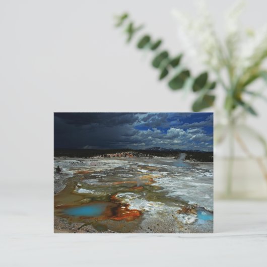 磁器盆地 ポストカード (スタンド正面)