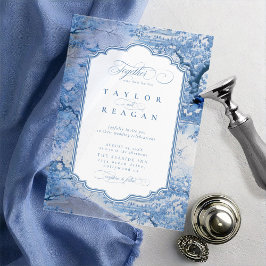 磁器 – インスパイア陶器模様ID1094 アクリル招待状