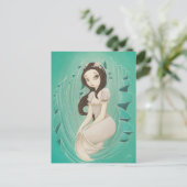 磁器 – マーメイドポストカード ポストカード (スタンド正面)