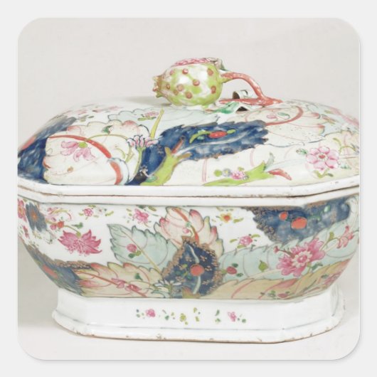 磁器， 18世紀 スクエアシール (正面)