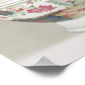 磁器， 18世紀 ポスター (角)