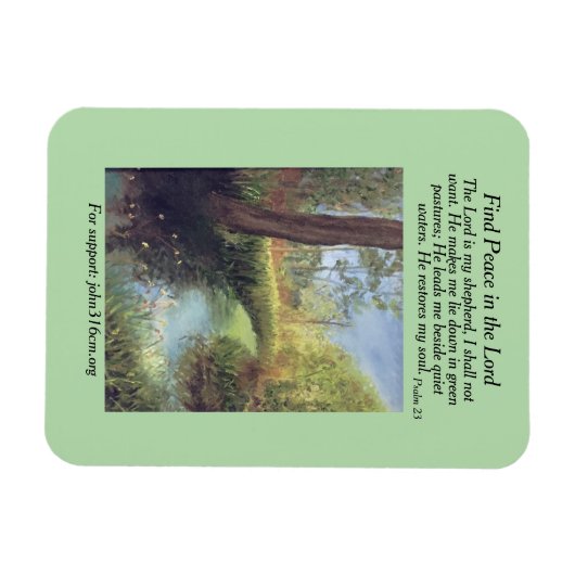 磁感動的石 マグネット (横)