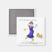 磁感動的石 マグネット (正面/裏面)