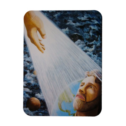 磁感動的石 マグネット (縦)