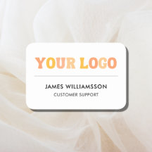 磁気カスタムロゴまたはピンバック従業員