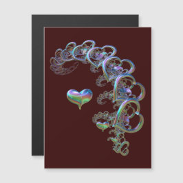 磁気カードのハート