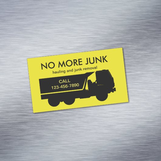 磁気カードの運搬とジャンク取り外し マグネット名刺 (インサイチュ)