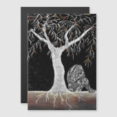 磁気カードを考える生命の分枝 (正面/裏面)