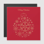 磁気カードメリークリスマス (正面/裏面)