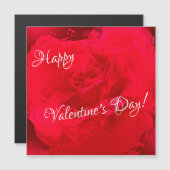 磁気カードレッドローズバレンタインデー (正面/裏面)