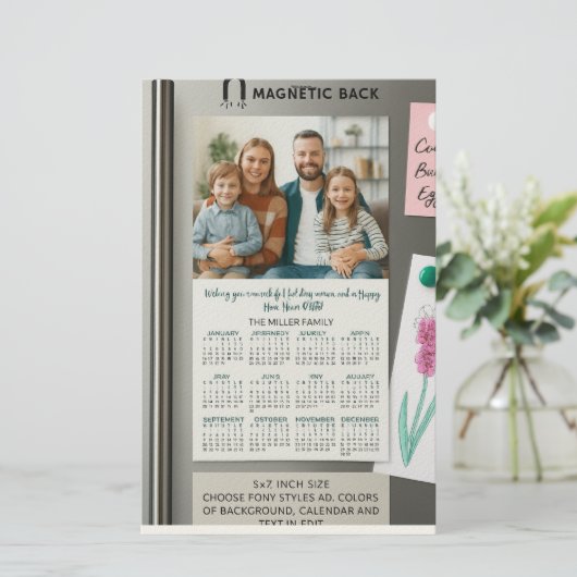 磁気カード 便箋 (スタンド正面)