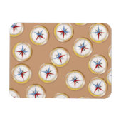 磁気コンパスパターン マグネット (横)