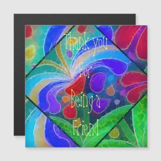 磁気サンキューカード マグネット招待状