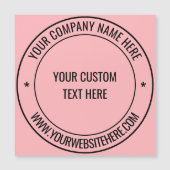 磁気パーソナライズされた名刺の色の選択 (正面)