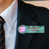 磁気ピンまたは安全ピンを使用した名前タグ 名札