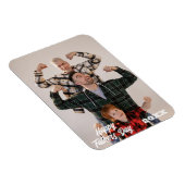 磁気ファミリフォトフレーム |父の日の写真 マグネット (右側)