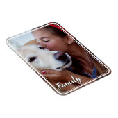 磁気ファミリーフォトマグネットカスタム文字 マグネット (右側)