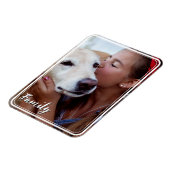 磁気ファミリーフォトマグネットカスタム文字 マグネット (左側)