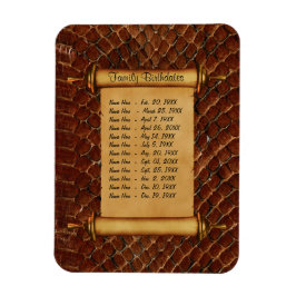 磁気ファミリ誕生日リマインダカスタマイズー –  マグネット