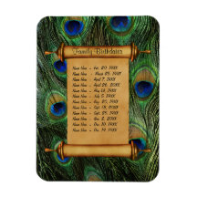 磁気ファミリ誕生日リマインダカスタマイズー – 