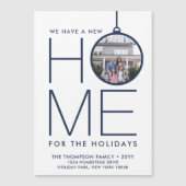 磁気フォトホリモダンティミニマルームービングカード (正面)