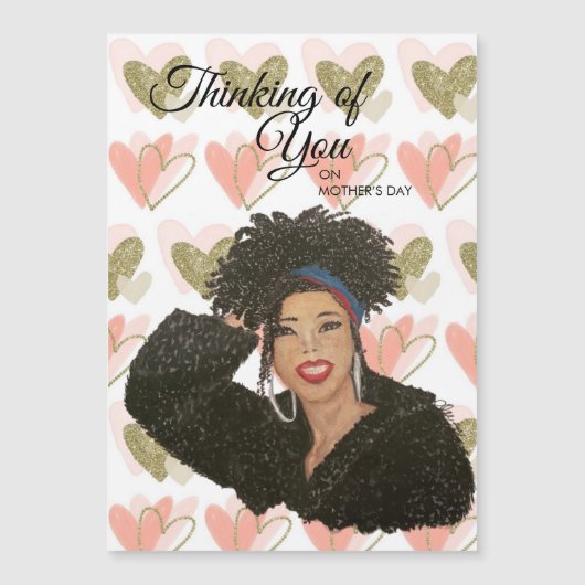 磁気マザーデイカード–5 x 7 (正面)