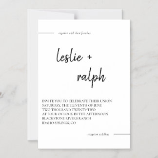 磁気モダンカード マグネット招待状