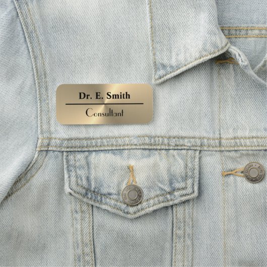 磁気ラベルドカスタムクターネームプレート 名札 (インサイチュ)