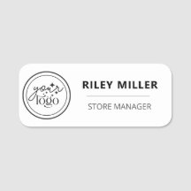 磁気会社のロゴ従業員