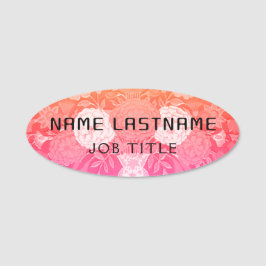 磁気会社従業員スタッフの美学エレガント 名札