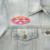 磁気会社従業員スタッフの美学エレガント 名札 (インサイチュ)