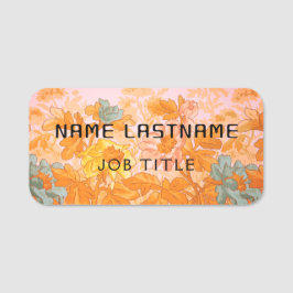 磁気会社従業員スタッフの美学エレガント 名札