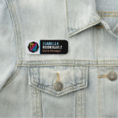 磁気会社従業員スタッフプロフェッショナル 名札 (インサイチュ)