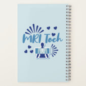 磁気共鳴イメージング技術MRIカスタム ノートブック (裏面)