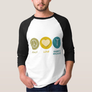 磁気共鳴平和愛 Tシャツ