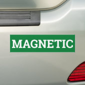 磁気印かsticker/MAGNET バンパーステッカー (車上)