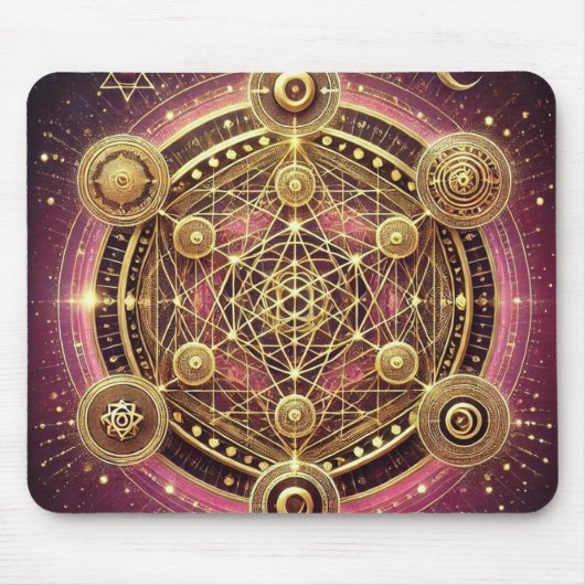 磁気吸引標識 マウスパッド (正面)